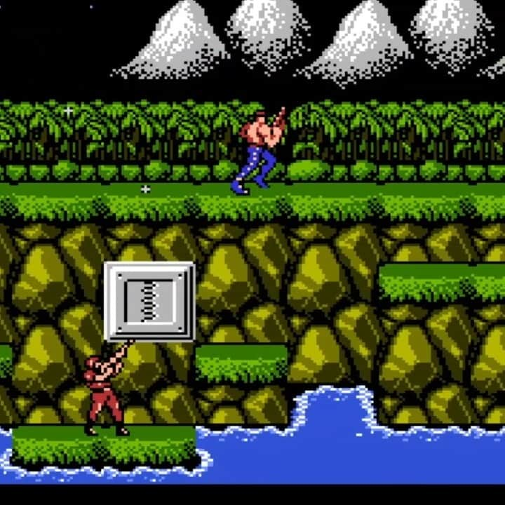 KONAMIのインスタグラム：「Give them a war they won't believe 👾  Blast aliens and wreak havoc on the enemy in the Contra: Anniversary Collection for PC on @gogcom for the same price as a cup of coffee ☕  #Contra #videogames #games #konamigames #gaming #konami」