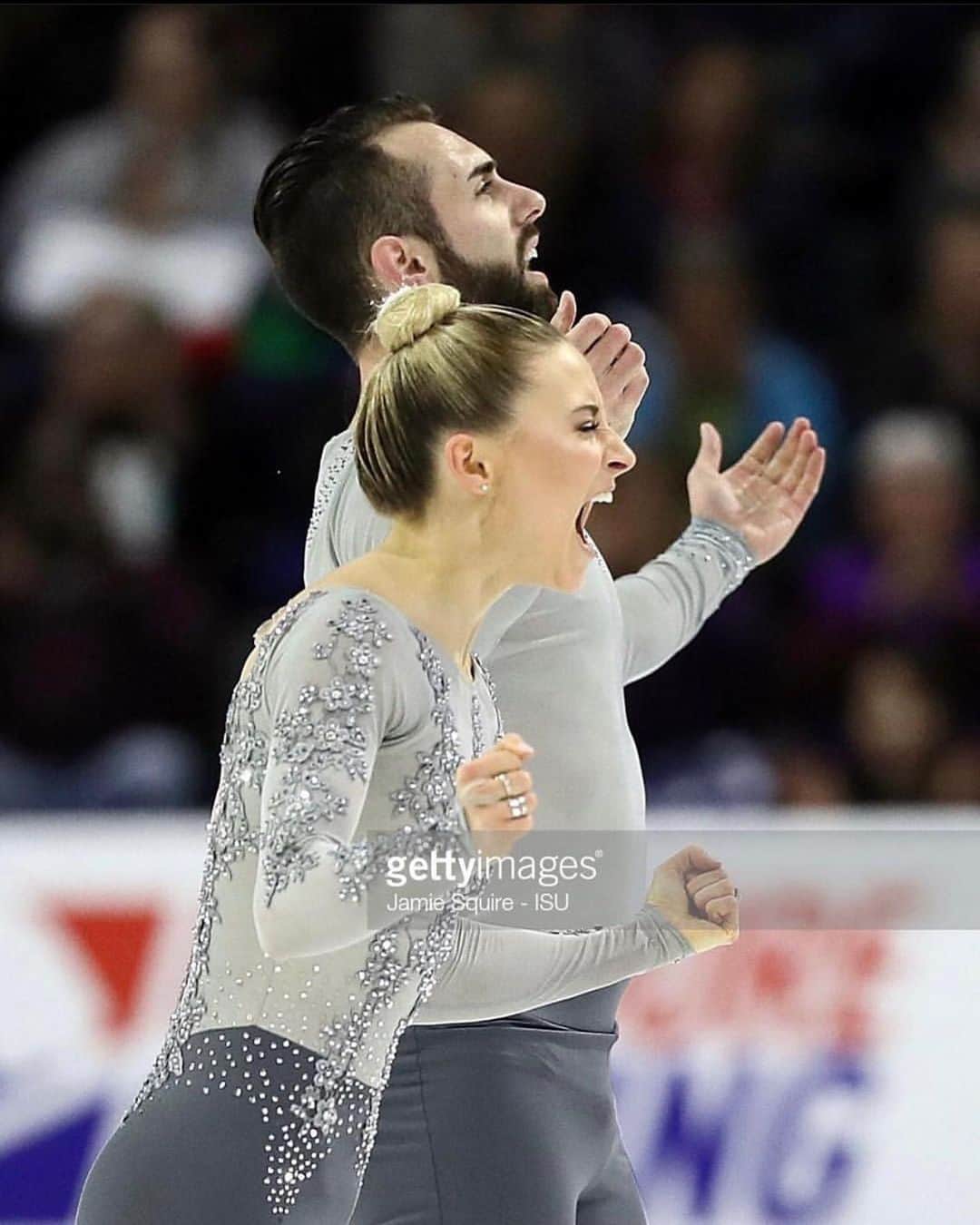 アシュリー・ケインのインスタグラム：「Skate America is coming to Texas and this is how I feel about it! This event holds such a special place in my heart and to have it be coming to my hometown where I have grown up and spent countless hours on the ice feels full circle. I can’t wait to be there cheering everyone on, seeing y’all in the stands & maybe even doing some skating;) Get your tickets now at the link in my bio! #skateamerica #usfigureskating」