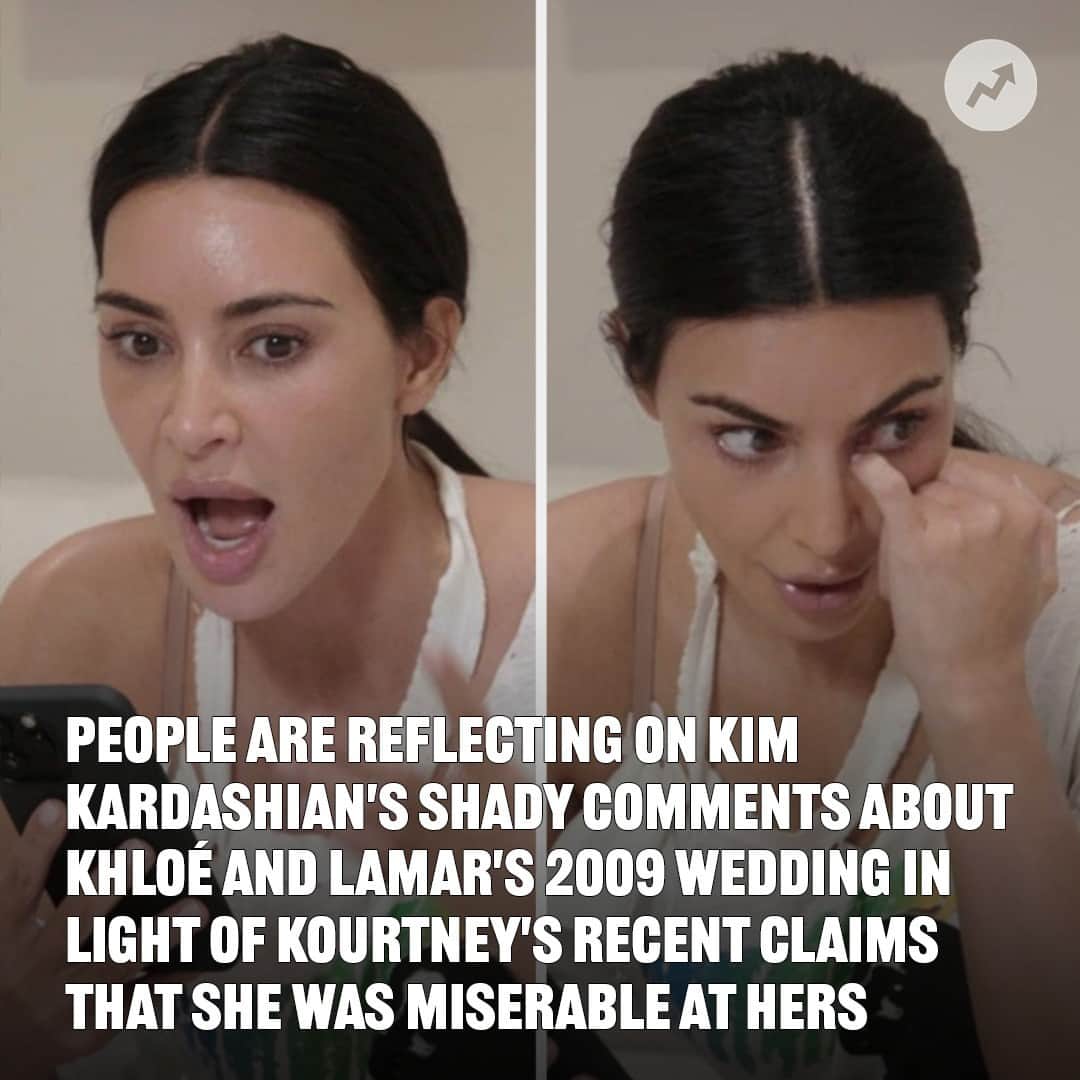 BuzzFeedさんのインスタグラム写真 - (BuzzFeedInstagram)「“I don’t want it to be like the whole time, ‘Kim’s jealous of the wedding,’ ‘cause I’m really not. He’s so tall, I can’t even,” Kim said in an old episode of KUWTK as she expressed her issue with Khloé and Lamar getting married. More at the link in bio ☝️」9月30日 3時45分 - buzzfeed