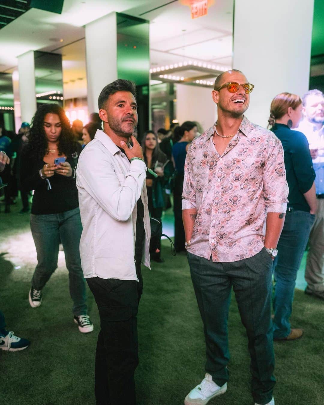 のインスタグラム：「Great time at the @easportsfc NYC clubhouse with amazing people 🎮  Go get #FC24 and play now!」