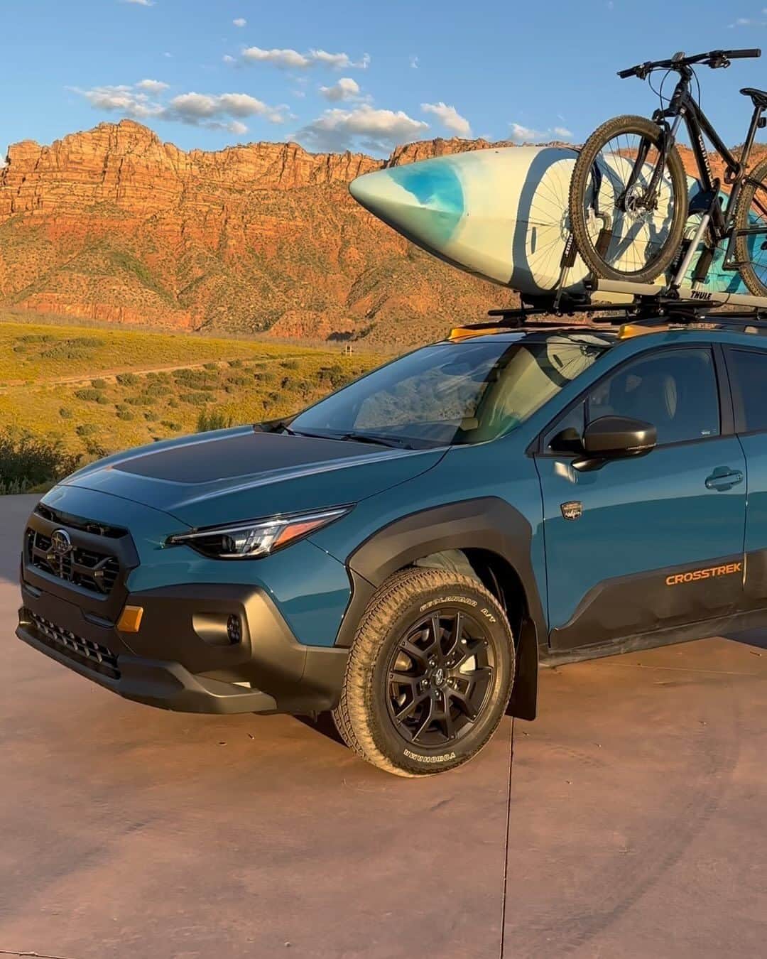 のインスタグラム：「The #CrosstrekWilderness took in some pretty spectacular views this week. Do you know where we are? For more clues, check out our Facebook and TikTok posts! 😉」