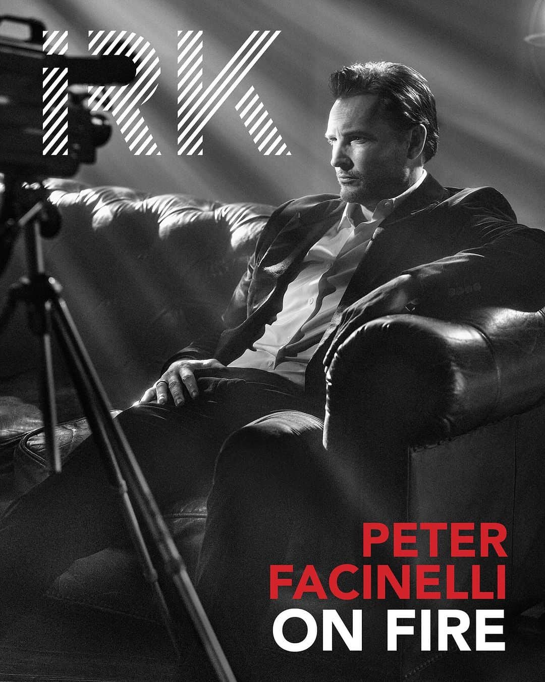 ピーター・ファシネリのインスタグラム：「We caught up with the amazing   ✨✨ @peterfacinelli ✨✨ to talk about his new movie  🎥 🔥ON FIRE 🔥Released today.  Peter acts and co-directs this gripping  drama about a massive wildfire that affects a  close knit family, based on true events.  We caught up to talk fashion, acting, and of course climate change.   📸 @chrisknightphoto  STYLE : @thecannonmediagroup  GROOMING @marymakeup   To read more click on :  https://www.irkmagazine.com/post/peter-facinelli-on-fire  Peter was allowed to talk about this film during the  SAG/ AFTRA strike due to an interim agreement.  #peterfacinelli #climatechange #actor #onfiremovie」