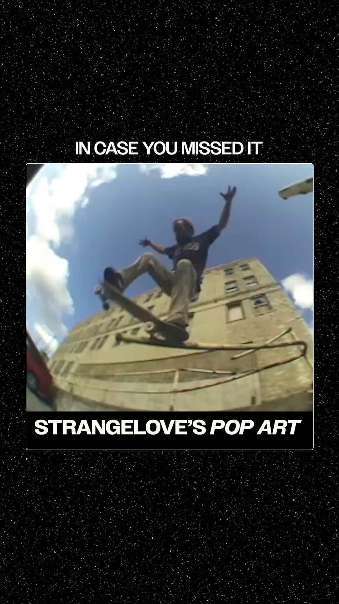 The Berricsのインスタグラム：「In Case You Missed It..  Chicago’s @timjmz and Milwaukee’s @hankscorsese make some moves in the Midwest for @strangelove.skateboards‘ “Pop Art” video. The dastardly duo breaks out the VX to stack some clips in the cuts.  Click the link in bio to watch the full video now showing on TheBerrics.com! #skateboardingisfun #berrics」