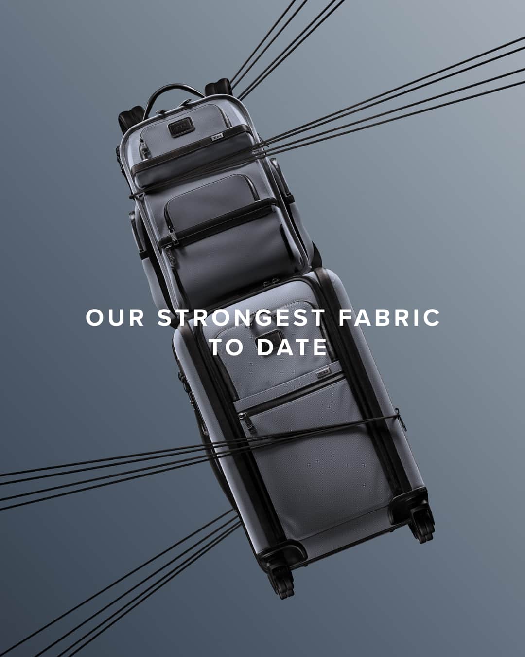 のインスタグラム：「We’re our own competition. Engineered to exceed all 40 of TUMI’s endurance tests, Alpha X is our strongest softsided collection to date. The innovative PX6 fabric lets this evolution an icon will outperform, mile after mile.  #TUMIAlpha」