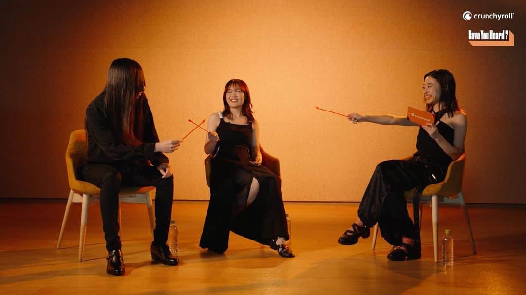 羊文学のインスタグラム：「We’re happy to introduce Hitsujibungaku as the next guest to our Have You Heard? series 🎵🔥 Watch the interview today in the link in our bio! @hitsujibungaku」