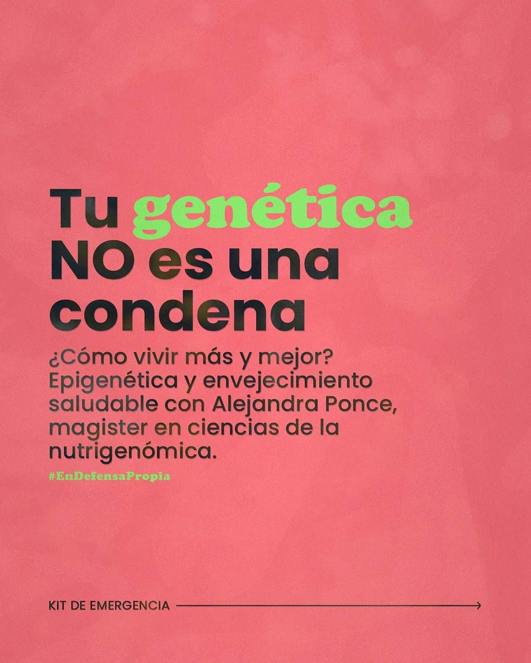 Erika De La Vegaのインスタグラム：「¿Cómo podemos conocer realmente de qué estamos hechos? A lo largo de nuestra vida hablamos de lo que “heredamos” a nivel patológico, pero que esto no nos asuste ni nos condene, porque conociendo nuestros genes podremos identificar la alimentación que más nos beneficia, la suplementación y dosis justas que necesitamos y hasta el tipo de ejercicio que más nos puede aportar salud, para prevenir despertar esas enfermedades que por genética están en nuestro ADN 🧬.  Si quieres saber más te invito a ver este episodio completo con @aleponce.healthyagingmx disponible en todas las plataformas de audio: spotify, google podcasts, apple podcasts, amazon music y en mi canal de youtube.  #ErikaDeLaVega #podcast #genetica #epigenetica #suplementos #suplementacion #healthylife #healthy #saludmental」