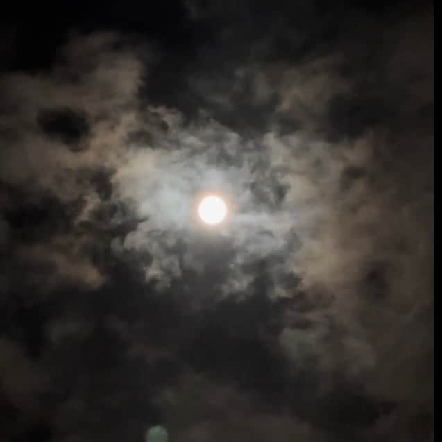 早見優さんのインスタグラム写真 - (早見優Instagram)「Last night was a full moon on the night of the Mid-Autumn Harvest Moon. It will be another 7 years until these two overlap again.  Last night’s Harvest moon was beautiful.  A bit cloudy, but the moon was so bright.   #moon #harvestmoon #autumn #満月 #fullmoon #中秋の名月 #🌕」9月30日 8時13分 - yuyuhayami