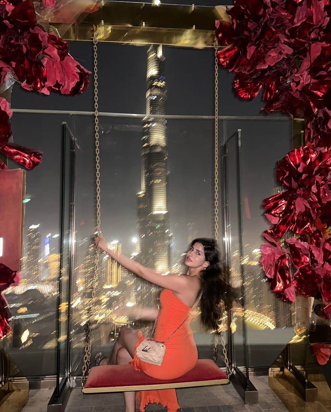Sakshi Malikさんのインスタグラム写真 - (Sakshi MalikInstagram)「Dubai nightlife never disappoints 💫」9月30日 17時56分 - sakshimalikk