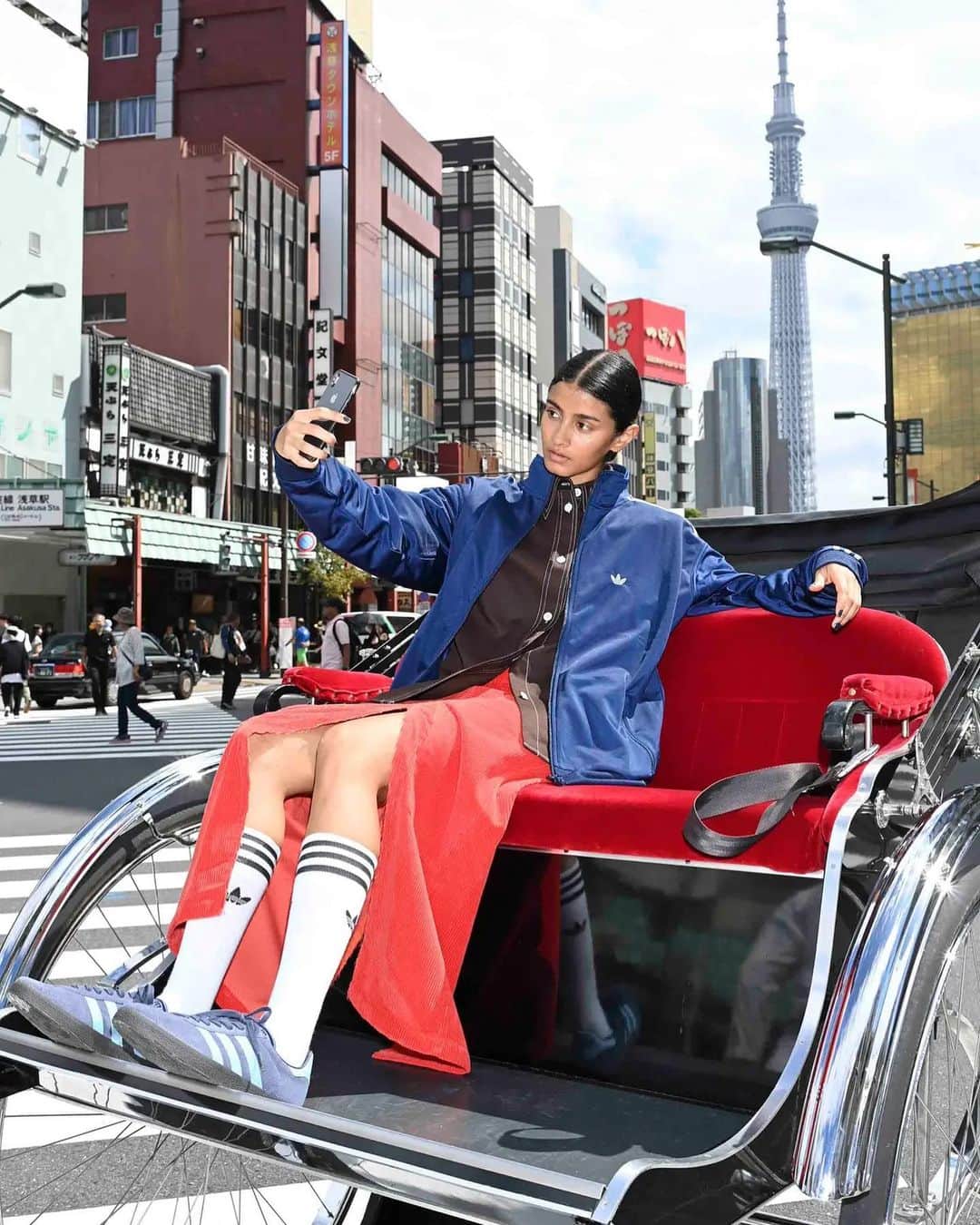 伊藤信子のインスタグラム：「for @ginzamagazine @adidasoriginals #itonobukoworks」