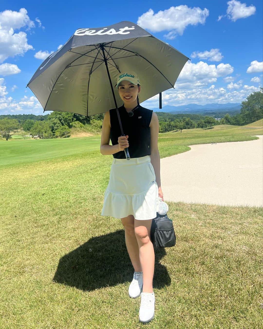 野口彩未のインスタグラム：「インスタのトップ画像を 5年ぶりくらいに変えました〜💘💘  #どうでもいい報告 まじでどうでもいい笑 #ゴルフ女子#ゴルフ#golf#golfstagram⛳️  #女子プロゴルファー#女子ゴルファー」