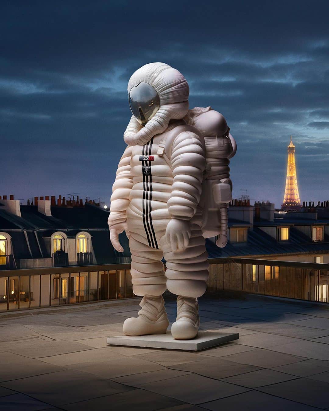のインスタグラム：「Where Originality Meets Extraordinary.   Coming soon.   #MONCLERADIDASORIGINALS  #MONCLERGENIUS」