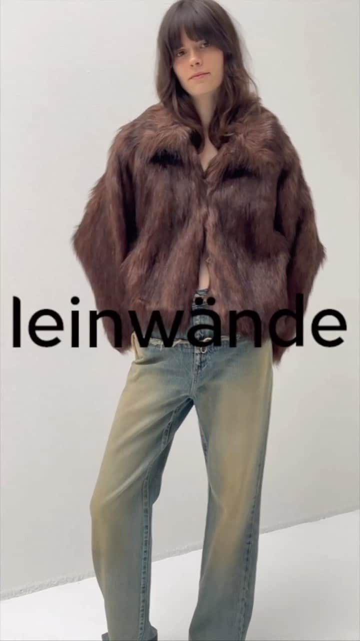 leinwande_officialのインスタグラム：「ㅤㅤㅤㅤㅤㅤㅤㅤㅤㅤㅤㅤㅤㅤㅤㅤㅤㅤㅤㅤㅤㅤㅤㅤㅤㅤ leinwände 23autumn/winter collection -Vegan Fur Jacket- ㅤㅤㅤㅤㅤㅤㅤㅤㅤㅤㅤㅤㅤ #leinwände #leinwande」