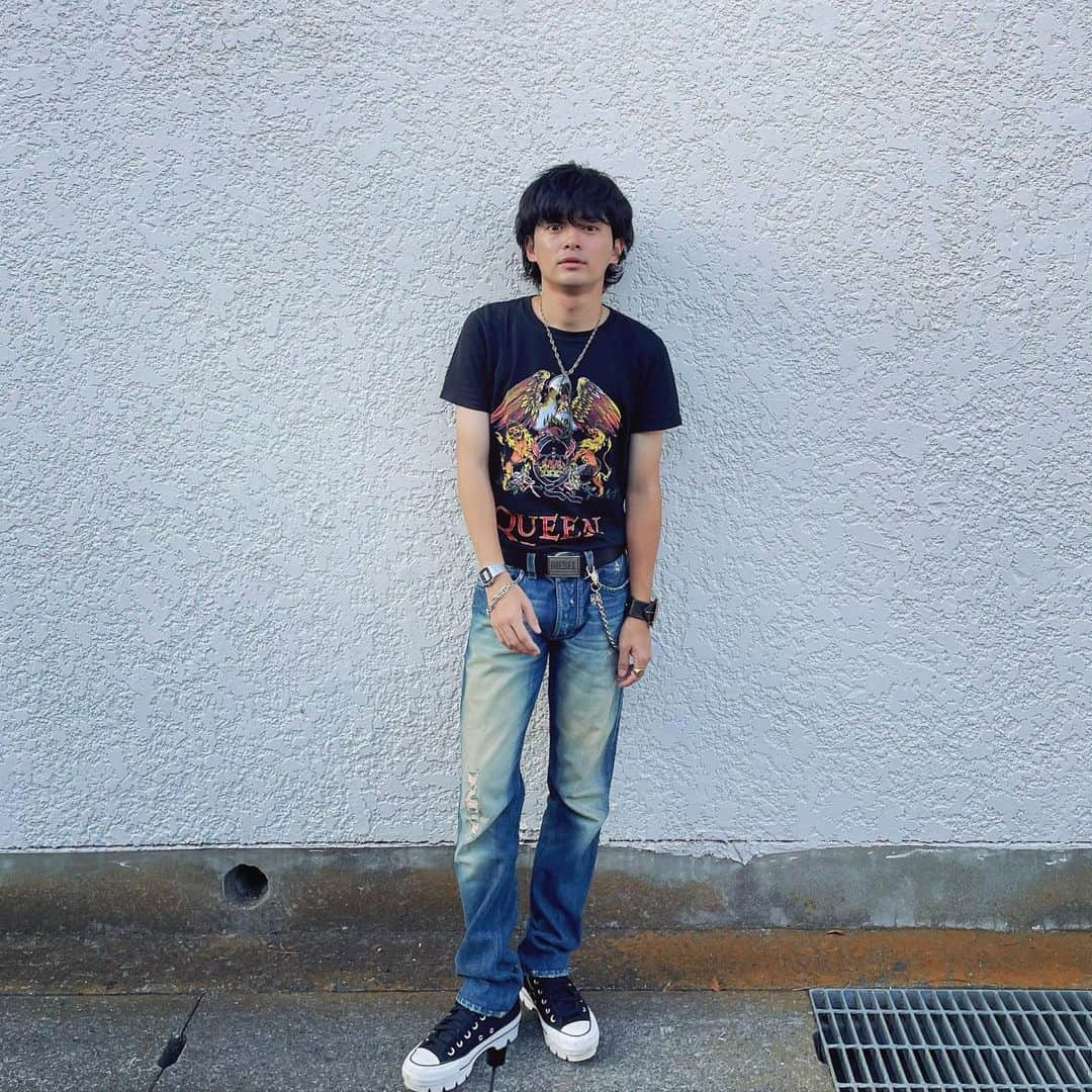 渕野右登のインスタグラム：「🎤🎸🥁」