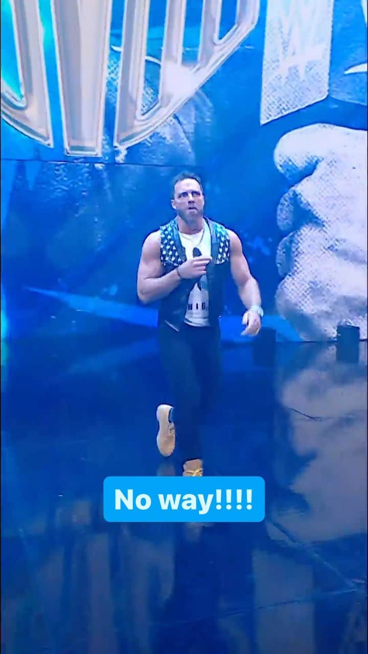 WWEのインスタグラム：「@reallaknight just took out #TheBloodline to help save @johncena 🤯🤯🤯」