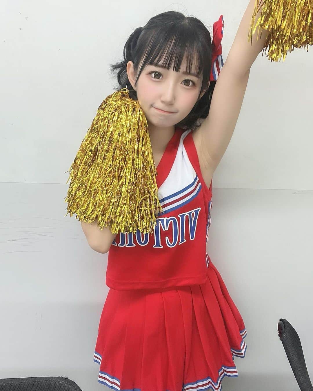 音井結衣さんのインスタグラム写真 - (音井結衣Instagram)「Cheerleader!! ----------♡---------- #チアリーダー #cheerleader #cheer #アイドル  #idol  #アイドル前髪 #cosplay  #ハーフツイン #cosplaygirl  #japanesegirl  #animegirl  #instagood  #likestagram  #uwu  #量産型ヲタク  #ヲタク  #アイドルヲタク #kawaiigirl  #kawaiifashion  #随手拍 #instadaily  #ootd #tiktok #每日穿搭 #tiktokers #tiktokjapan #costume  #jk  #自撮り  #selfie」9月30日 12時37分 - otoi_yui_19