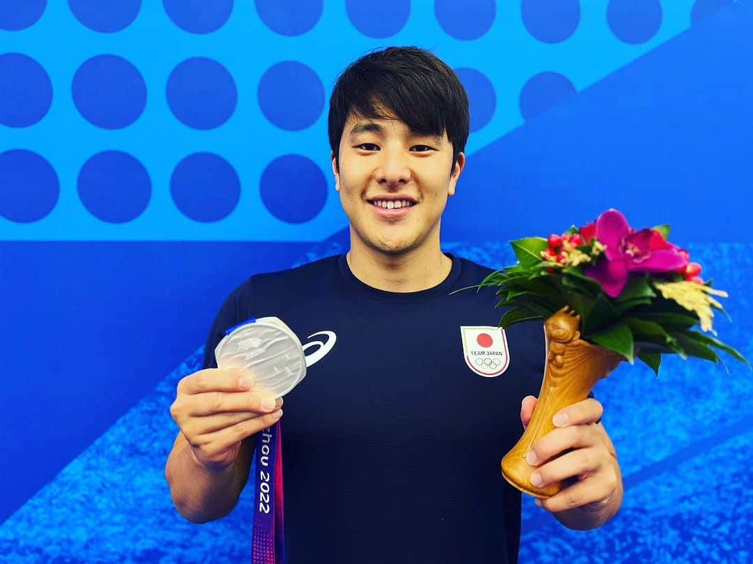 瀬戸大也のインスタグラム：「Asian Games in Hangzhou 🥈🥉🇨🇳🙏 応援ありがとうございました‼️  #asiangameshangzhou2022」