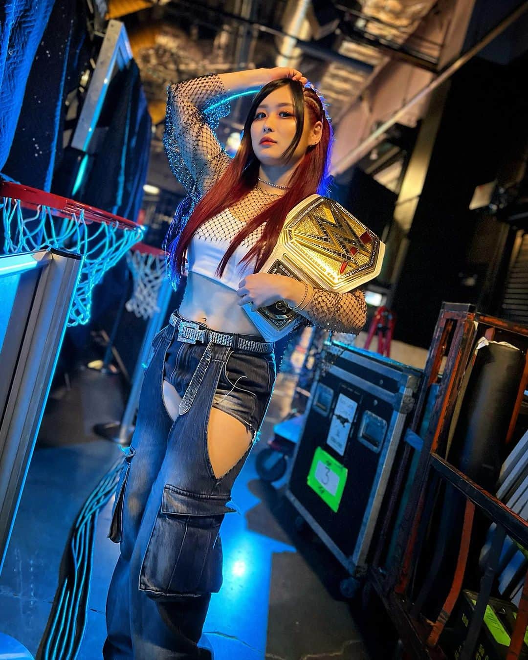 のインスタグラム：「Sacramento.   #smackdown #iyosky」