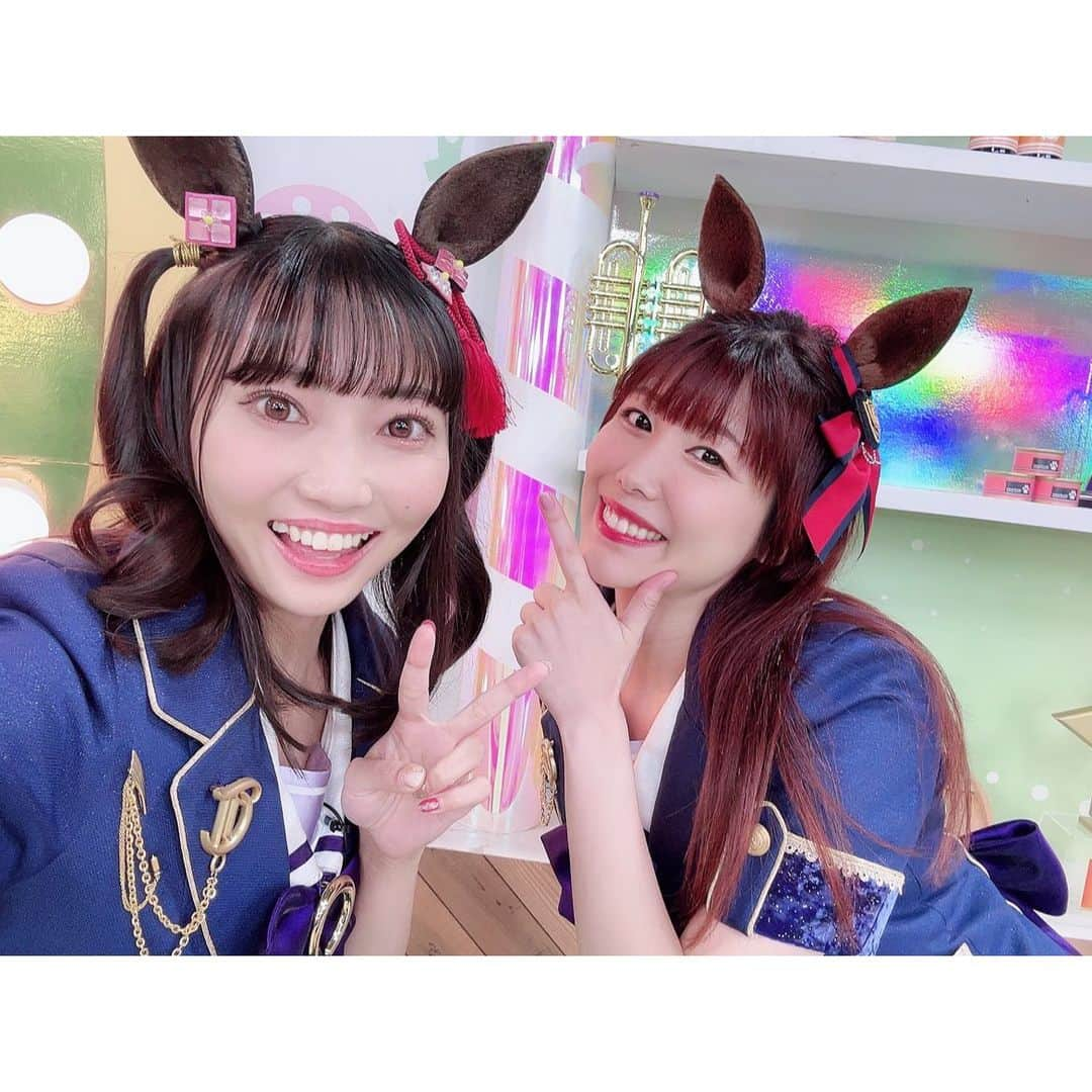 矢野妃菜喜さんのインスタグラム写真 - (矢野妃菜喜Instagram)「🐎 まえれなさん♡ 優しいお声とMCでだあいすき。おすすめアイス教えてもらおっと。  だーみなさん♡ 名古屋公演で仲良くなれて嬉しい。ソロまじ神。  つださん♡ かっよすぎる…しかも死ぬほど優しい。好きにならん人いる？  はるのちゃん♡ 初なのにハキハキで私も元気もらった！！にんじん収穫のプロ。  あゆみちゃん♡ ぱかライブは初めて一緒！まじ努力家。真面目そうに見えて結構おちゃめ。  はるかわ♡ はるかわち。いつもありがとのすけ。  今回はお祭りウマ娘が3人揃っていたので撮ってみた。どや。  本当に忘れられないぱかライブTVになったなあ。 3期期待しててねっ。  #ぱかライブtv #ウマ娘  #キタサンブラック #ウマ娘3期」9月30日 13時14分 - yano_hinaki35