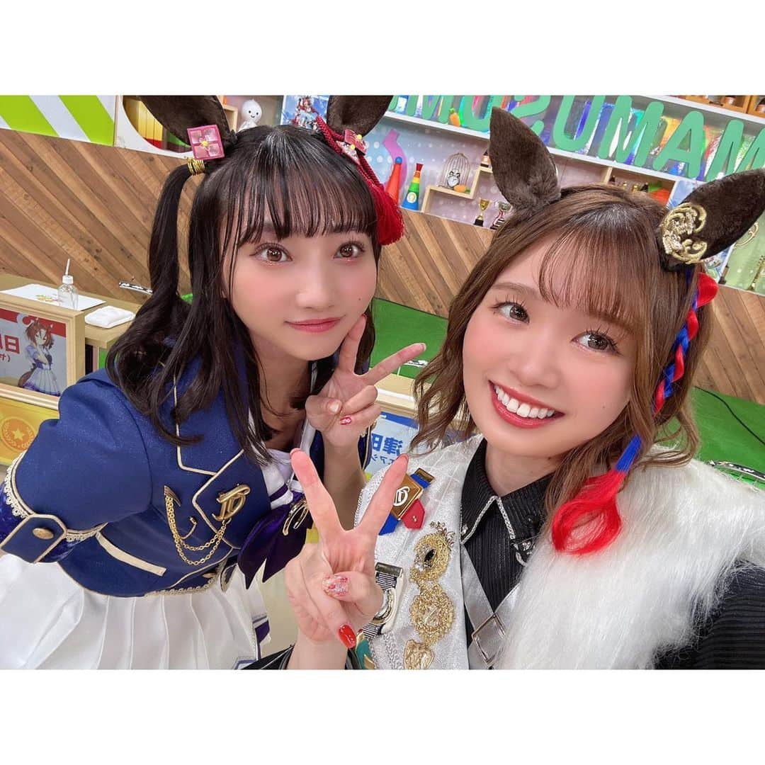 矢野妃菜喜さんのインスタグラム写真 - (矢野妃菜喜Instagram)「🐎 まえれなさん♡ 優しいお声とMCでだあいすき。おすすめアイス教えてもらおっと。  だーみなさん♡ 名古屋公演で仲良くなれて嬉しい。ソロまじ神。  つださん♡ かっよすぎる…しかも死ぬほど優しい。好きにならん人いる？  はるのちゃん♡ 初なのにハキハキで私も元気もらった！！にんじん収穫のプロ。  あゆみちゃん♡ ぱかライブは初めて一緒！まじ努力家。真面目そうに見えて結構おちゃめ。  はるかわ♡ はるかわち。いつもありがとのすけ。  今回はお祭りウマ娘が3人揃っていたので撮ってみた。どや。  本当に忘れられないぱかライブTVになったなあ。 3期期待しててねっ。  #ぱかライブtv #ウマ娘  #キタサンブラック #ウマ娘3期」9月30日 13時14分 - yano_hinaki35