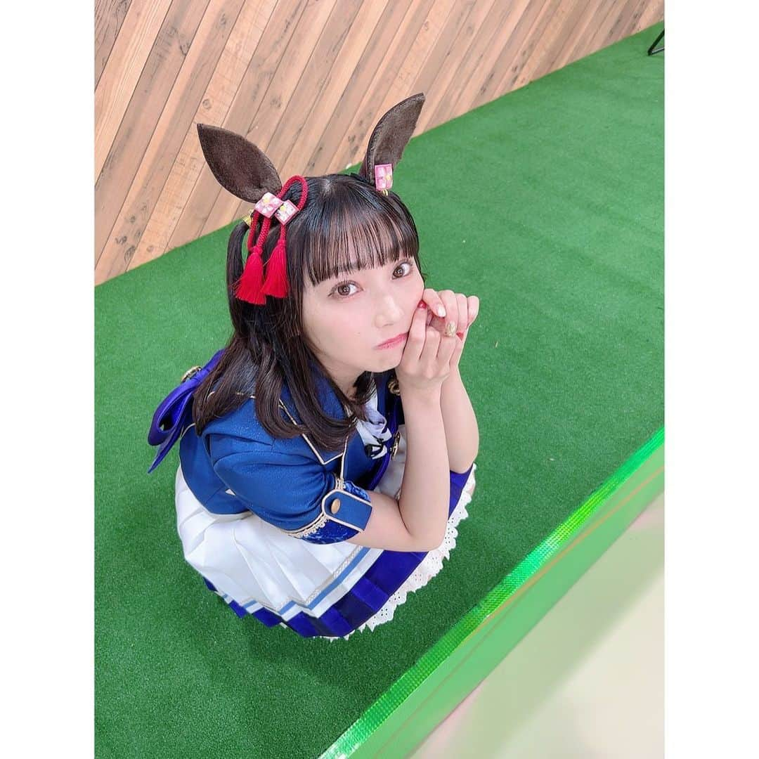 矢野妃菜喜さんのインスタグラム写真 - (矢野妃菜喜Instagram)「🐎 まえれなさん♡ 優しいお声とMCでだあいすき。おすすめアイス教えてもらおっと。  だーみなさん♡ 名古屋公演で仲良くなれて嬉しい。ソロまじ神。  つださん♡ かっよすぎる…しかも死ぬほど優しい。好きにならん人いる？  はるのちゃん♡ 初なのにハキハキで私も元気もらった！！にんじん収穫のプロ。  あゆみちゃん♡ ぱかライブは初めて一緒！まじ努力家。真面目そうに見えて結構おちゃめ。  はるかわ♡ はるかわち。いつもありがとのすけ。  今回はお祭りウマ娘が3人揃っていたので撮ってみた。どや。  本当に忘れられないぱかライブTVになったなあ。 3期期待しててねっ。  #ぱかライブtv #ウマ娘  #キタサンブラック #ウマ娘3期」9月30日 13時14分 - yano_hinaki35