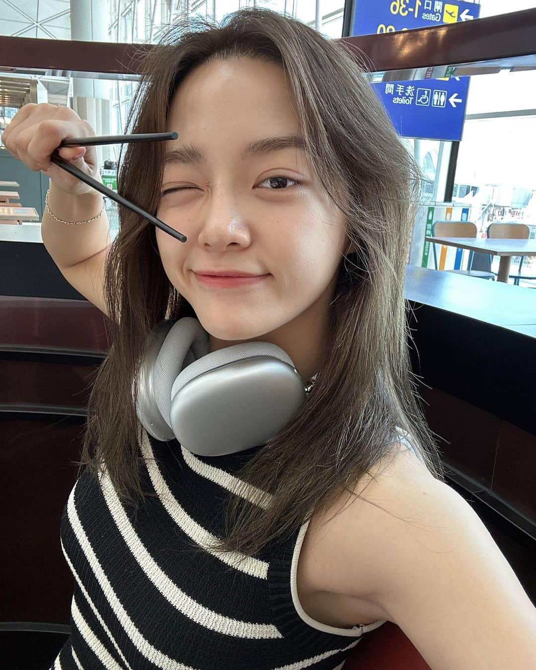 キム・セジョン（Gugudan SeMiNa）さんのインスタグラム写真 - (キム・セジョン（Gugudan SeMiNa）Instagram)「마닐라로 🛩️」9月30日 13時47分 - clean_0828