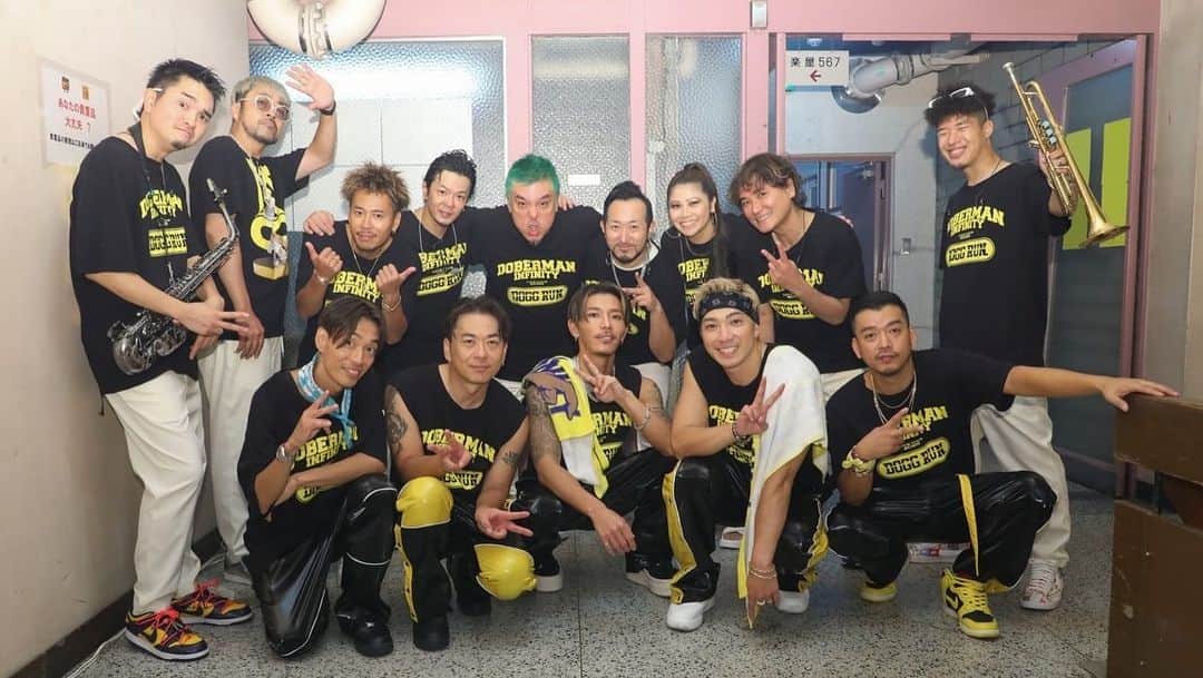 野替愁平さんのインスタグラム写真 - (野替愁平Instagram)「Much love to Fukuoka! We’ll be right back soon‼️🔥 😀👍👍  #DobermanInfinity #LIVETOUR2023 #DOGGRUN #FUKUOKA」9月30日 14時23分 - sway_ldh