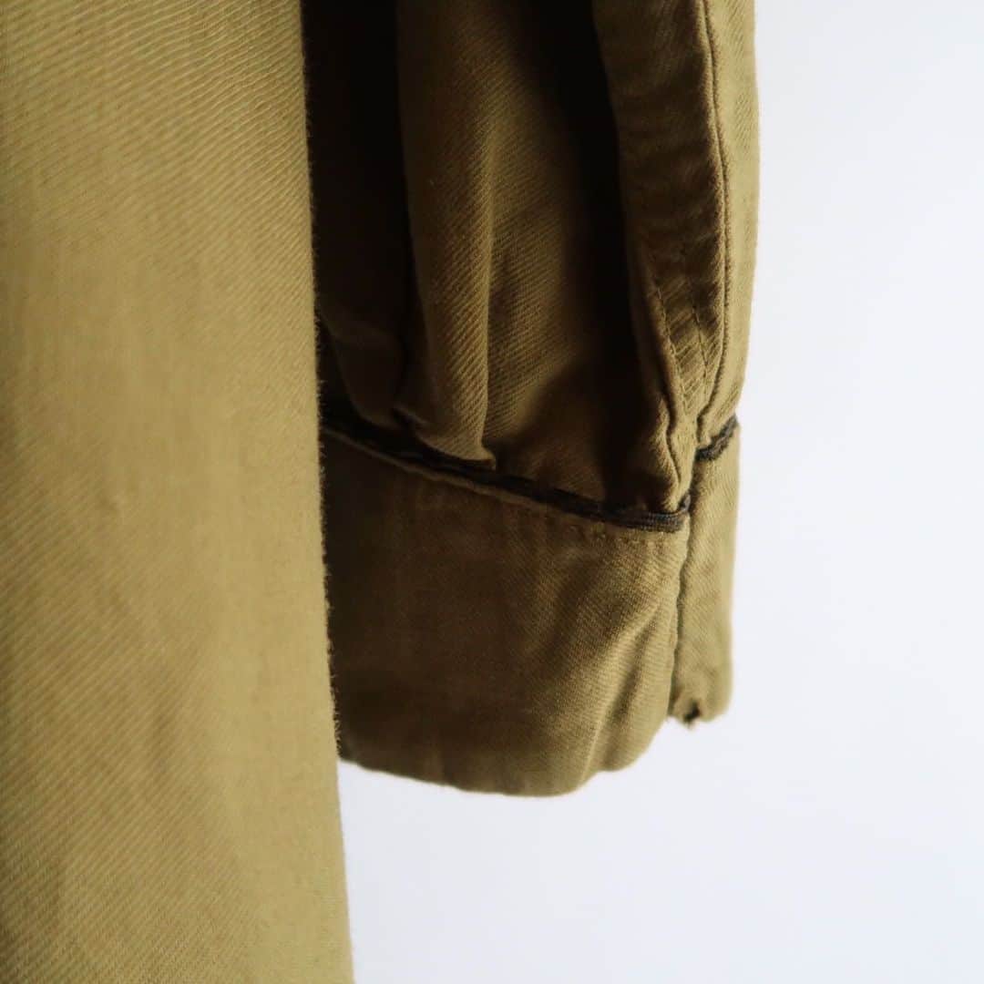 TheSunGoesDownさんのインスタグラム写真 - (TheSunGoesDownInstagram)「french over dyed smock /olive  staff 157cm」9月30日 15時28分 - tsgd_tokyo