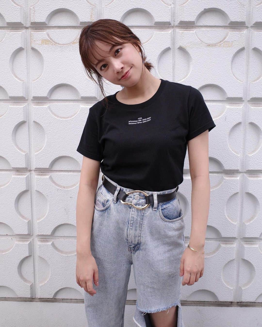 中川絵美里さんのインスタグラム写真 - (中川絵美里Instagram)「👗  服と髪🫧  one-piece @sacaiofficial   T-shirt&pants @rokhofficial  belt @maisonspecial_women   #私服#newhair」9月30日 17時29分 - emiri_nakagawa