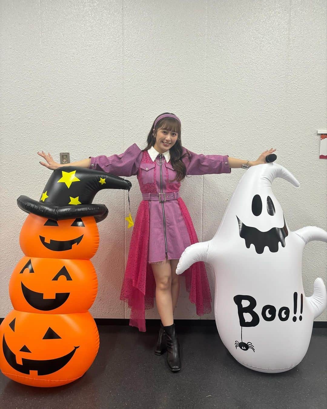 佐々木彩夏さんのインスタグラム写真 - (佐々木彩夏Instagram)「🩷  スタプラフェス ありがとうございました😊  #スタプラ #あーりんぐらむ」10月29日 22時10分 - ayaka_sasaki_official