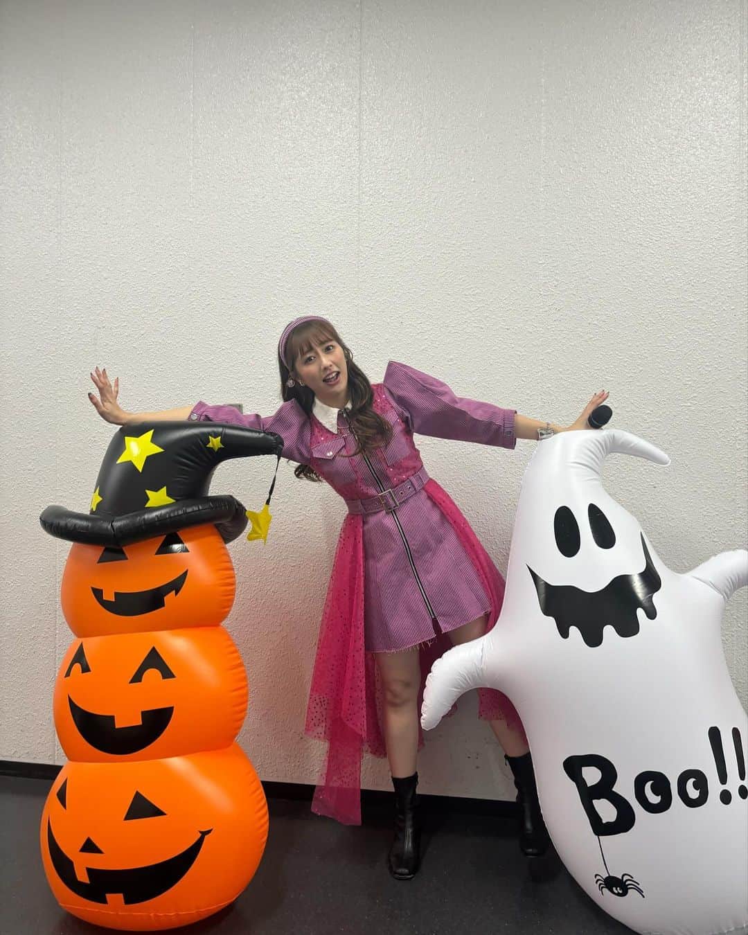 佐々木彩夏さんのインスタグラム写真 - (佐々木彩夏Instagram)「🩷  スタプラフェス ありがとうございました😊  #スタプラ #あーりんぐらむ」10月29日 22時10分 - ayaka_sasaki_official
