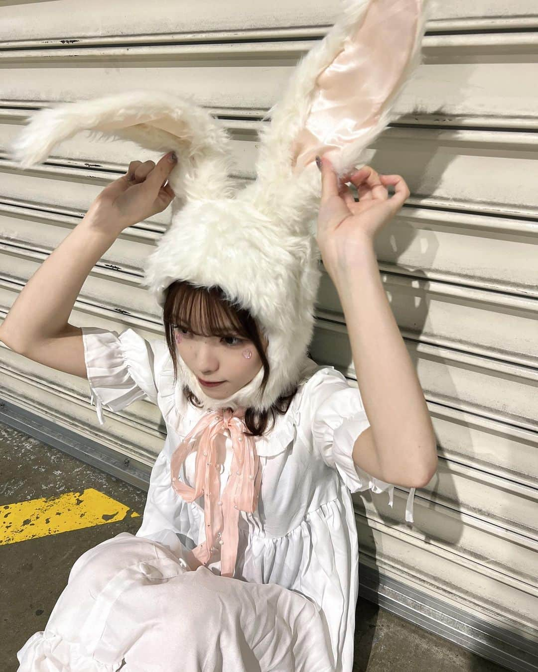 高橋彩音さんのインスタグラム写真 - (高橋彩音Instagram)「握手会ありがとうございました！ ハロウィンの仮装はうさぎしました🐰🎀」10月29日 22時14分 - aayyaannee811