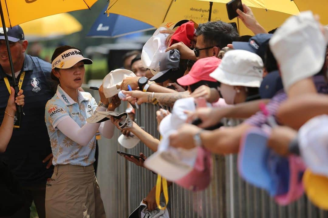 リディア・コさんのインスタグラム写真 - (リディア・コInstagram)「That’s a wrap for my Asian swing!  Thank you Malaysia @maybankchampionship for capping it off on a high 💛」10月29日 22時16分 - lydsko