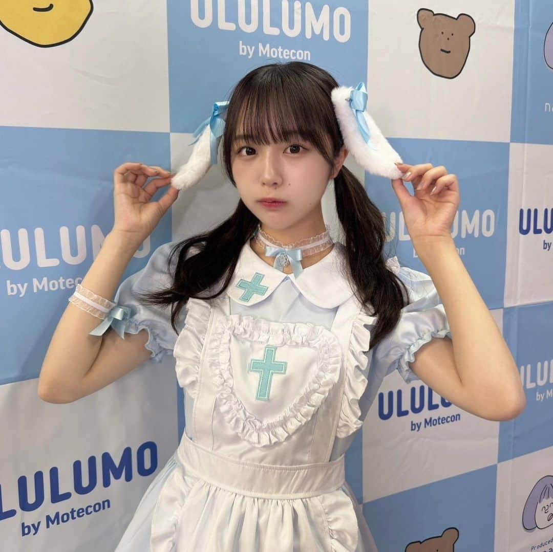 なえなののインスタグラム：「ULULUMO ハロウィンイベントありがとうございました👶🏻✊🏻  今年の仮装は ナースメイド、キョンシー、ねこ！ みんなとたくさん触れ合えてなえも楽しかったヨゥ✊🏻 一緒に撮った写真とか送ってね」