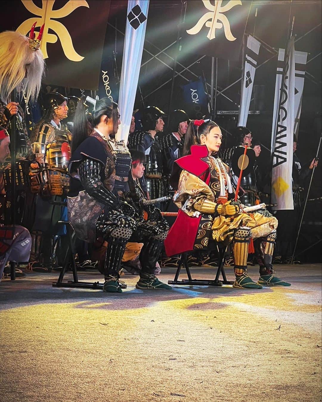 冨永愛さんのインスタグラム写真 - (冨永愛Instagram)「⁡ #信玄公祭り 大盛況のうちに無事終了 騎馬でのパレードの時、人生で最大の歓声と、愛ちゃーん！という呼び声 ここは天国なのかなっていうくらいの皆んなからの声援でしたw 信玄公がどれだけ愛されている武将なのかが身に沁みて伝わってきました ありがとうございました！ ⁡ 山本勘助役は白須慶子さん、信玄公の側近を見事に演じておられました❤︎ ⁡ #第50回信玄公祭り #山梨 #甲州軍団 #山本勘助 #武田信玄 ⁡ A festival for the Japanese warlord Shingen Takeda. Takeda's army, led by Shingen Takeda, was said to be the strongest at the time and boasted overwhelming strength. ⁡」10月29日 20時59分 - ai_tominaga_official