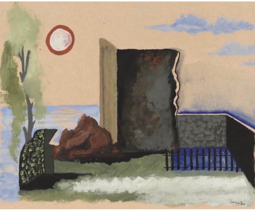 シー ニューヨークのインスタグラム：「'Study (Primary Title)', Jean Lurçat, 1932」