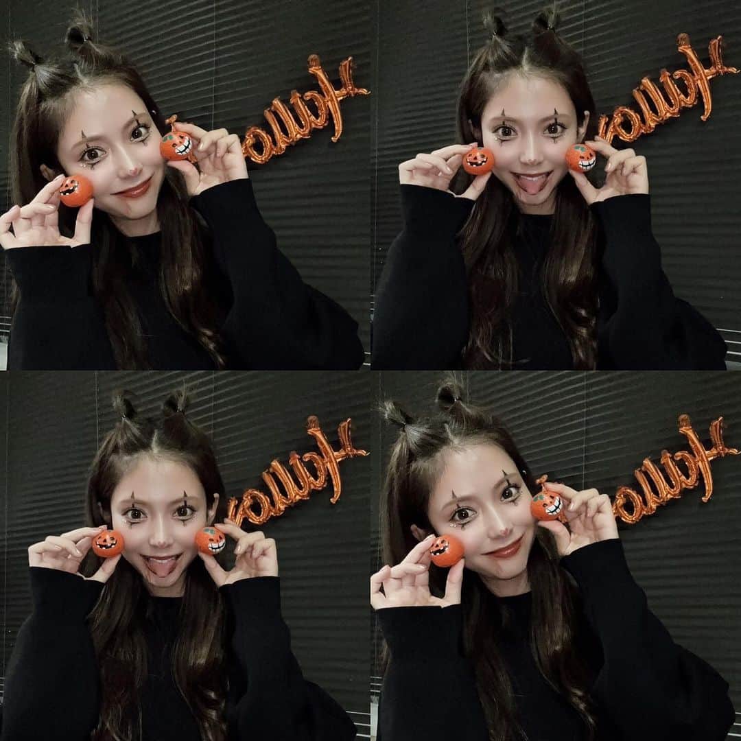 ひなのインスタグラム：「・ ・ Halloween🎃🍭 #halloween #fyp ・」