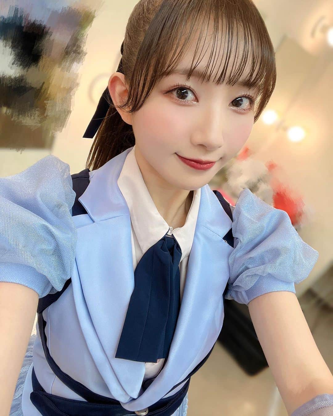青山なぎささんのインスタグラム写真 - (青山なぎさInstagram)「#めざましテレビ30周年フェス in広島 ありがとうございました✨️ そして30周年おめでとうございます㊗️ miwaさんとのコラボ幸せでした😭 揚げもみじも美味しかったなぁ🫶 イマドキで培った食レポ活かせてた…かな？😇笑 #Liella!も #イマドキ も頑張ります❤️‍🔥 葉月恋役💙青山なぎさ #lovelive #フジテレビ #イマドキガール」10月29日 21時04分 - aoyamanagisa_official