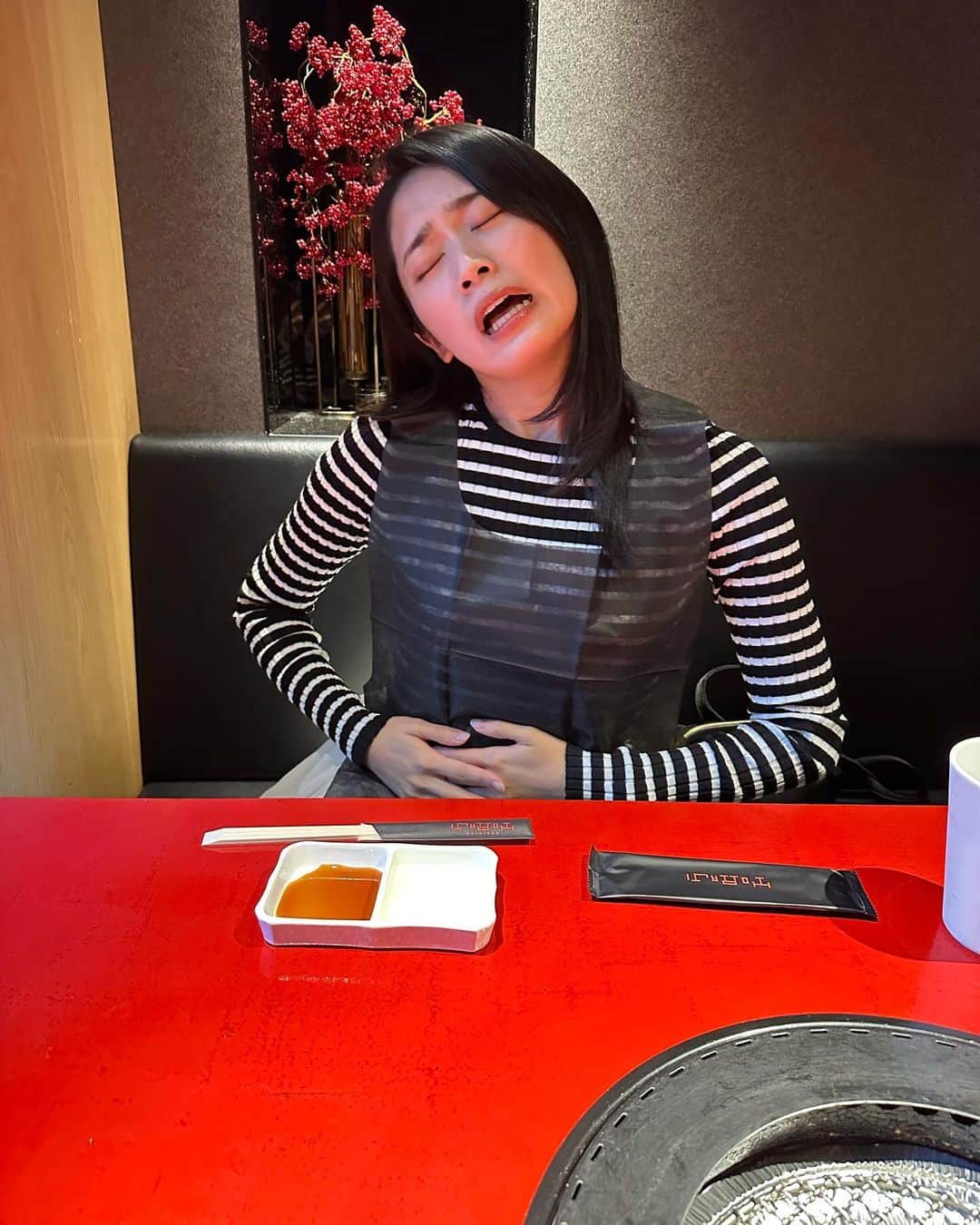 浅野杏奈さんのインスタグラム写真 - (浅野杏奈Instagram)「久々のトラジにワクワク止まらない お肉待ち🤤」10月29日 21時06分 - this.is.anna_box