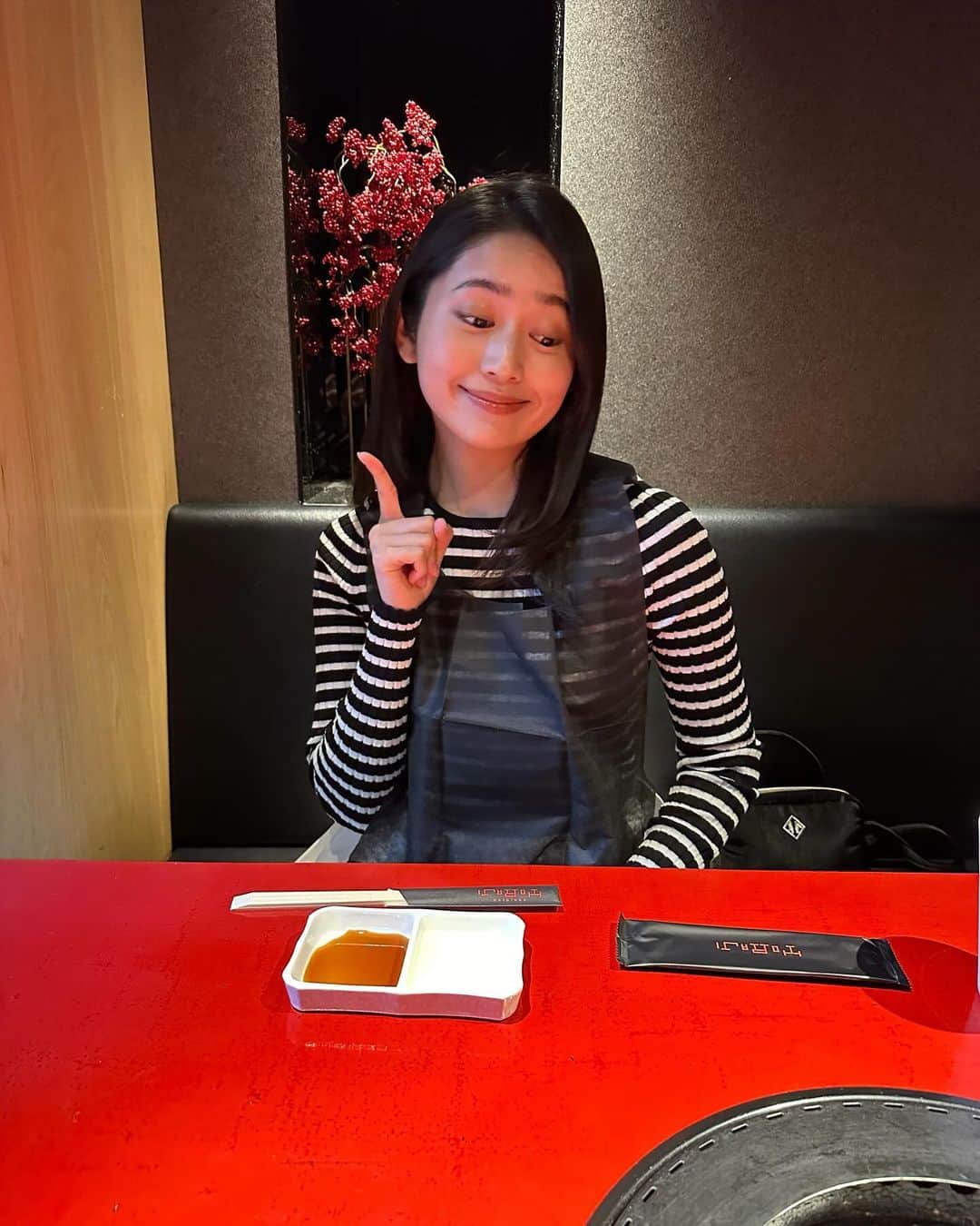 浅野杏奈さんのインスタグラム写真 - (浅野杏奈Instagram)「久々のトラジにワクワク止まらない お肉待ち🤤」10月29日 21時06分 - this.is.anna_box