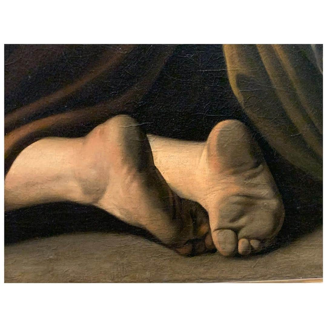 マット・ディロンさんのインスタグラム写真 - (マット・ディロンInstagram)「Dirty feet —Caravaggio  #caravaggio」10月29日 21時16分 - mattdillon