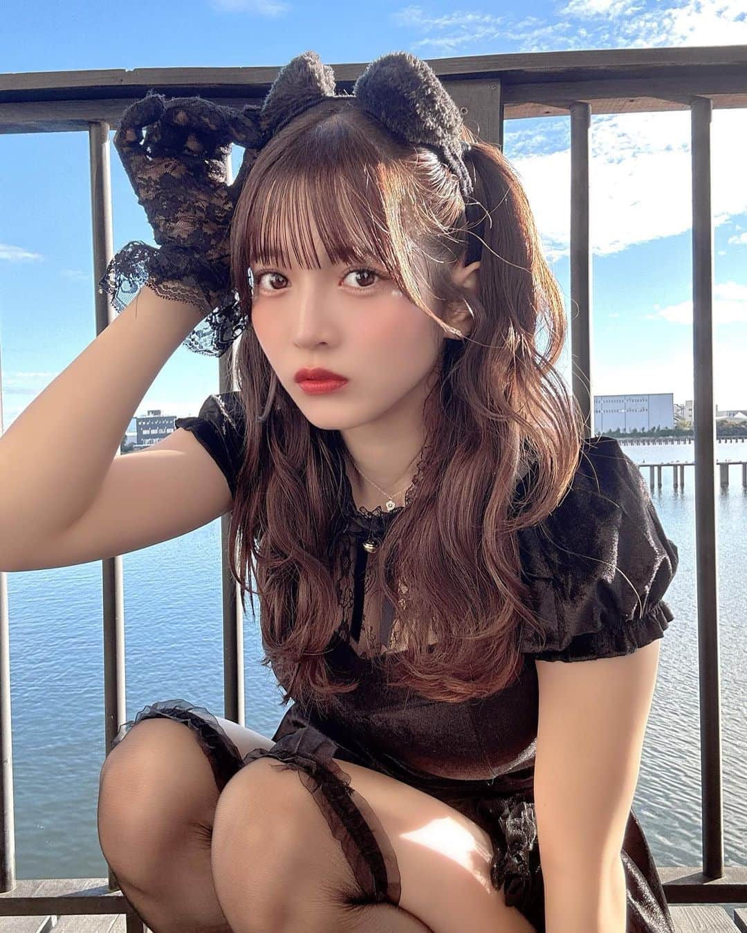 黒嵜菜々子さんのインスタグラム写真 - (黒嵜菜々子Instagram)「早めのハロウィンで！」10月29日 21時09分 - kurosaki0516