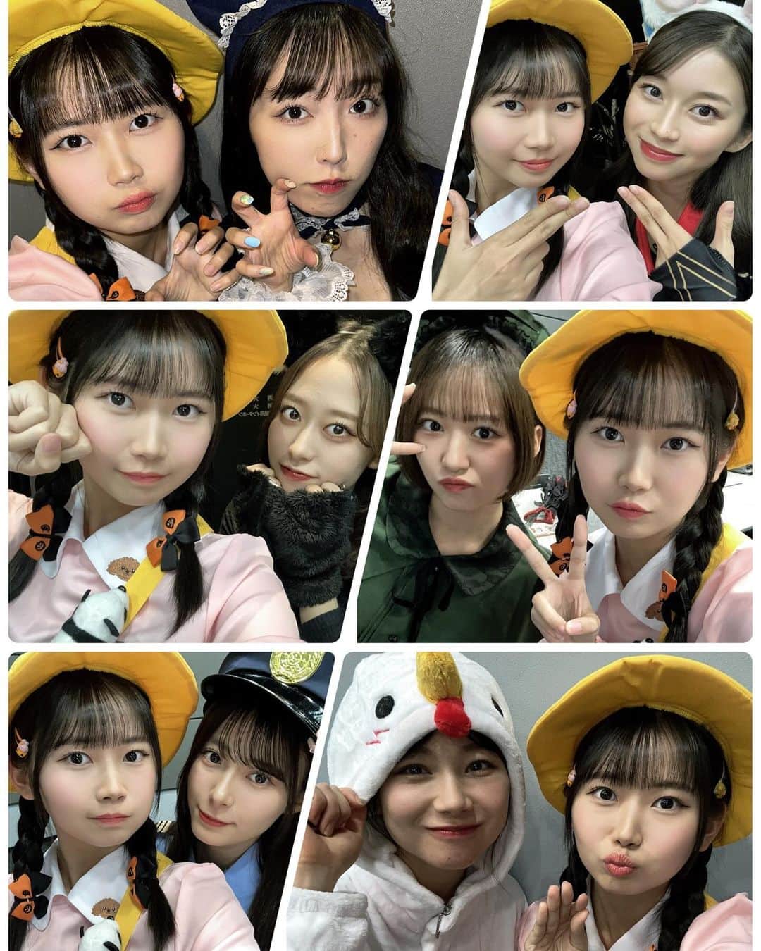 岡村ほまれさんのインスタグラム写真 - (岡村ほまれInstagram)「・ 盛りだくさん会ありがとう♡  今日はハロウィンが近いということで仮装しちゃったよ！！！  ほまめいで幼稚園児📛👧💗👭  #モーニング娘23  #morningmusume  #岡村ほまれ  #ほまたん #ほまたん優勝  #ハロウィン #ハロウィンコスプレ」10月29日 21時12分 - homare__okamura.official