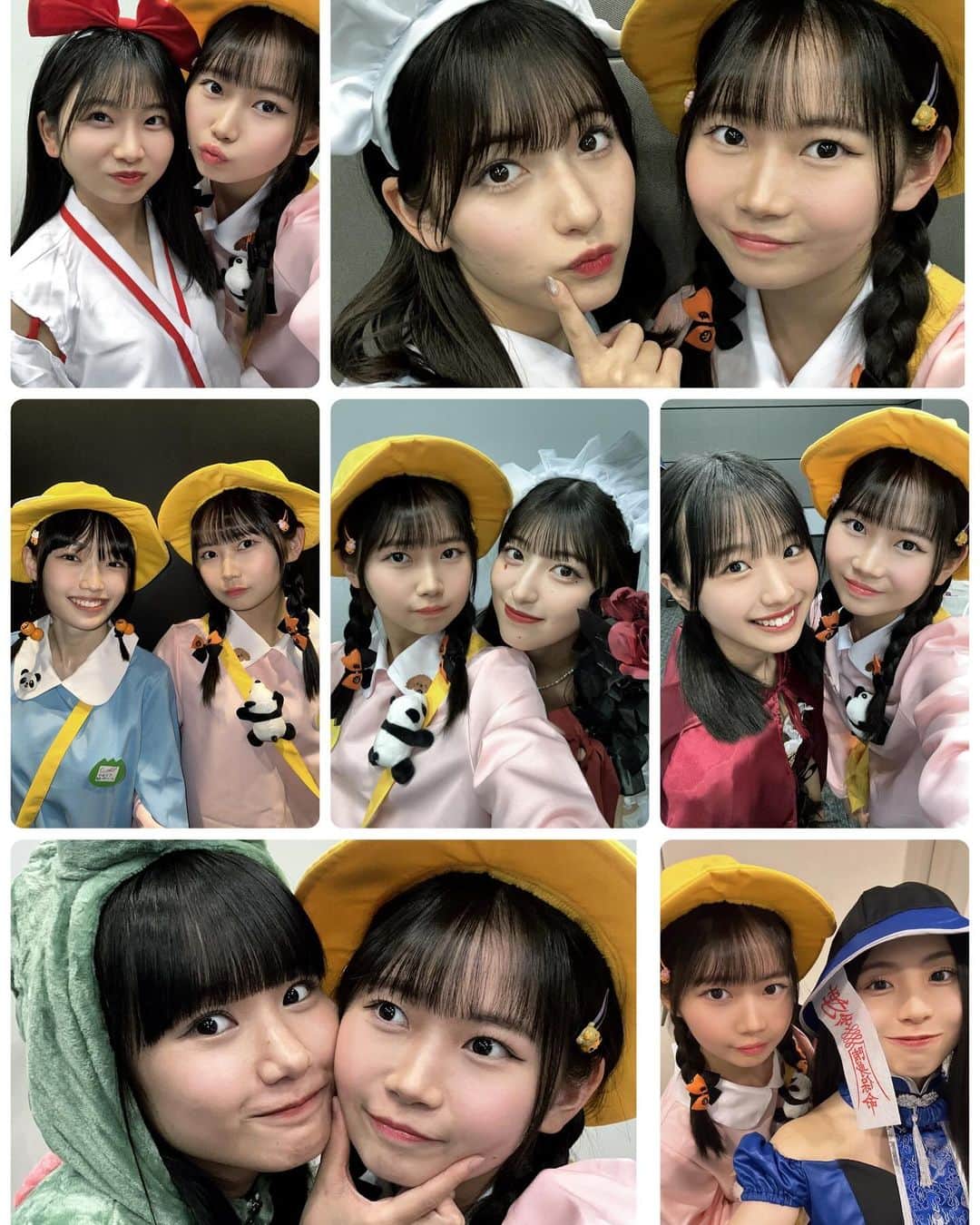 岡村ほまれさんのインスタグラム写真 - (岡村ほまれInstagram)「・ 盛りだくさん会ありがとう♡  今日はハロウィンが近いということで仮装しちゃったよ！！！  ほまめいで幼稚園児📛👧💗👭  #モーニング娘23  #morningmusume  #岡村ほまれ  #ほまたん #ほまたん優勝  #ハロウィン #ハロウィンコスプレ」10月29日 21時12分 - homare__okamura.official