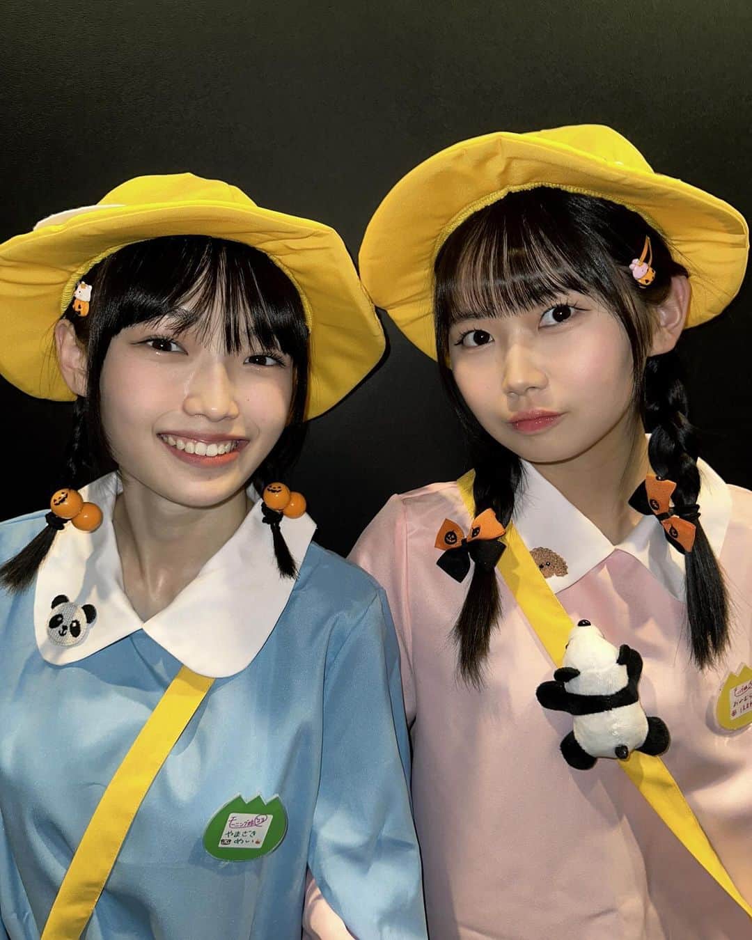岡村ほまれさんのインスタグラム写真 - (岡村ほまれInstagram)「・ 盛りだくさん会ありがとう♡  今日はハロウィンが近いということで仮装しちゃったよ！！！  ほまめいで幼稚園児📛👧💗👭  #モーニング娘23  #morningmusume  #岡村ほまれ  #ほまたん #ほまたん優勝  #ハロウィン #ハロウィンコスプレ」10月29日 21時12分 - homare__okamura.official