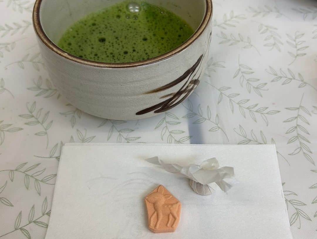 ブリッジマン遊七さんのインスタグラム写真 - (ブリッジマン遊七Instagram)「抹茶と和三盆♡」10月29日 21時17分 - yunabridgman