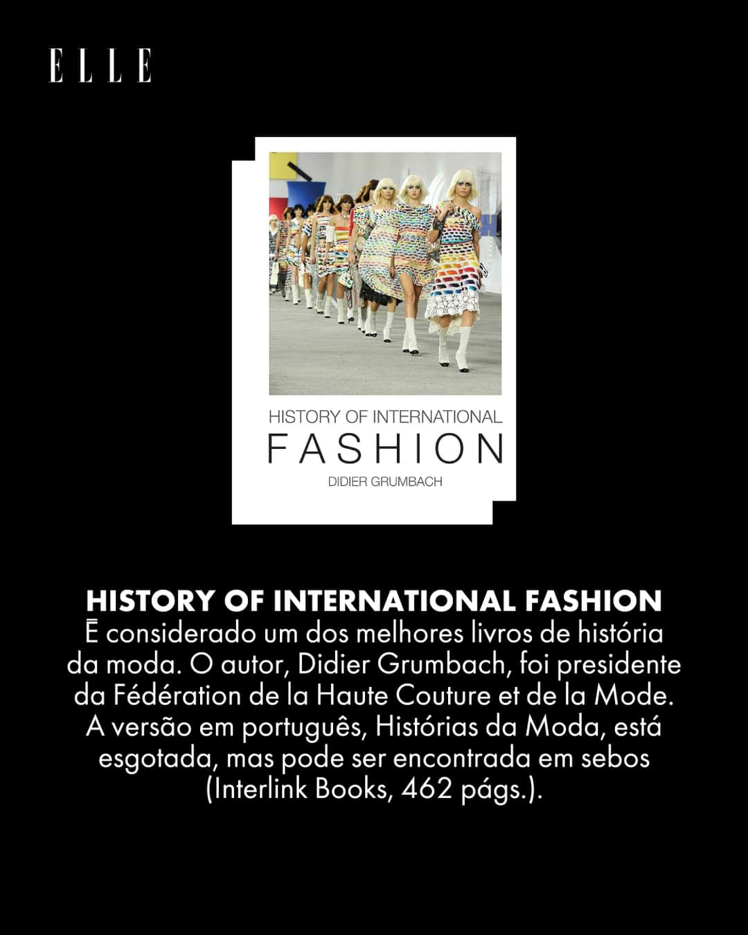 ELLE Brasilさんのインスタグラム写真 - (ELLE BrasilInstagram)「Olha que desculpa boa para fazer aquele agrado a si mesmo: 29 de outubro é Dia Nacional do Livro. Que tal ir atrás daquela obra que você estava querendo comprar há tempos para entender mais sobre a moda no Brasil e no Mundo? São muitas as opções? Então, para facilitar sua vida, preparamos uma lista com títulos com diferentes abordagem sobre a moda que não podem faltar na estante. 📖 Qual você quer ler já?」10月29日 22時00分 - ellebrasil