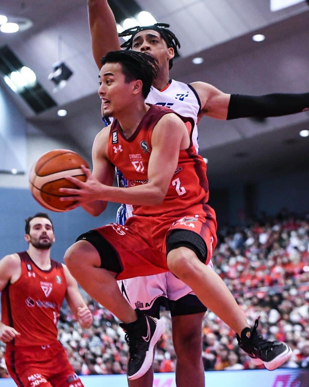千葉ジェッツさんのインスタグラム写真 - (千葉ジェッツInstagram)「試合風景|ω･)📸  B.LEAGUE2023-24 vs.FE名古屋  🏀試合終了🏀 千葉J 73-88 FE名古屋  #連勝ならず #悔しい敗戦 #この負けを糧に #ステップアップしていこう #chibajets #Bリーグ #千葉ジェッツ #バスケ #basketball #portrait  #photograph #ジェッツ写真部 #レンズ越しの世界 #応炎🔥 #ありがとうございました✨」10月29日 21時57分 - chibajets_official