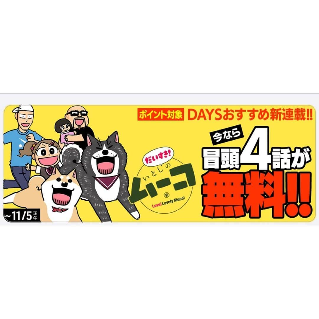 みずしな孝之さんのインスタグラム写真 - (みずしな孝之Instagram)「コミックデイズ連載 「だいすき！いとしのムーコ」第4話公開されました。 ムーコとおすしのワイワイ回です。  ただいま新連載キャンペーン中で、 1話から4話まで無料で読めます（11/5まで）。 1話を読むと10ポイントもらえる キャンペーンもやってます。ぜひ！  連載開始から1ヶ月ちょっと。 スタートダッシュでたくさんの方に読んで頂きたいです。 単行本もまだ決まってないので 何卒よろしくお願いします！  作品末のイイね！ボタンも押して頂けると 大変大変ありがたいです！ ご感想もお待ちしてます！  先読みの5話はポイントで読めますので よろしければそちらも！ https://comic-days.com/episode/14079602755146994654」10月29日 15時20分 - sinamism