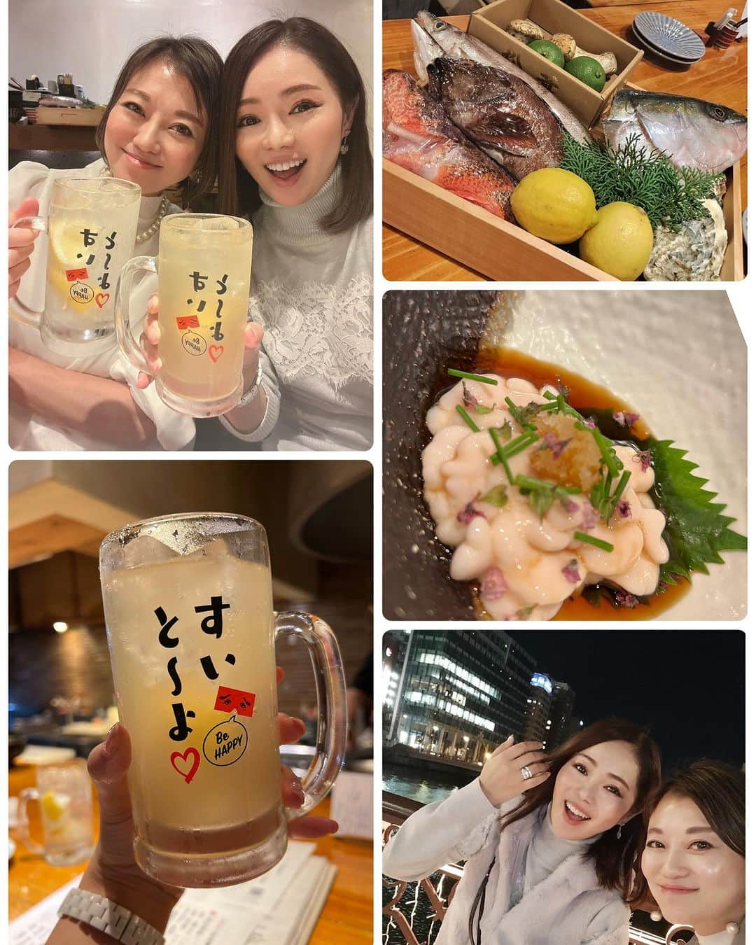 近藤英恵さんのインスタグラム写真 - (近藤英恵Instagram)「博多で食べたものきろく😋❤️  Brooklyn Parlor HAKATA🍇 しらに田🍶🥢 博多ほたる🐟 もつ焼き てしまや🥩 河太郎🦑 もつ鍋おおいし🍲  しらに田さん以外は全て、 さやかさんのspecial arrange🙌 1分1秒を無駄にしない美味しいモノスケジュールに感激🤩✨  写真撮ってないけど、 私は早朝からの個人行動でお蕎麦、 サウナ🧖‍♀️、マッサージも堪能して 帰りは✈️搭乗前にラウンジで🍙まで食べて帰京🙌  これで一泊二日です🤗 大充実の博多旅❤️  #観劇以外の博多#グルメ旅#美味しいものを食べるために生きてる#happy#🍽️#博多大好き#すいとーよ#🥩#🐟#🦑#🍲#specialarrange#感謝#🥰」10月29日 15時32分 - hanachan93