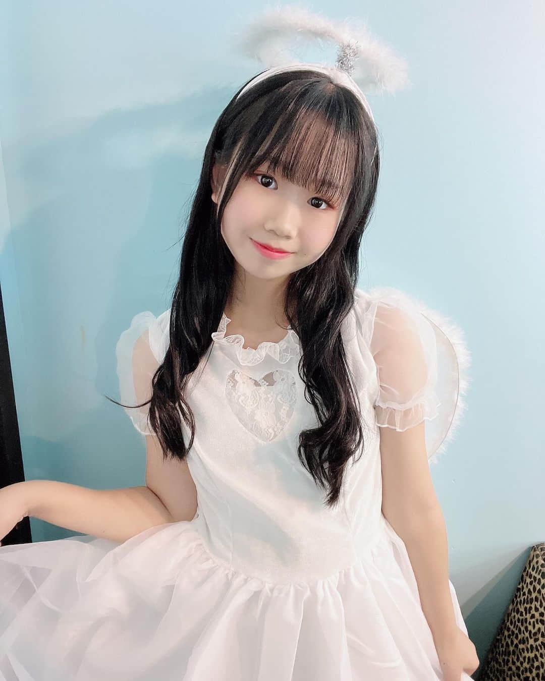 のインスタグラム：「👼🤍 .  .  .  .  .  . #アイドル#おーえすけー#松永あいか#中学生#可愛い#大須#09#14歳#いいねしてほしい#中2#拡散希望#jc#推して#黄緑色担当#大須商店街」